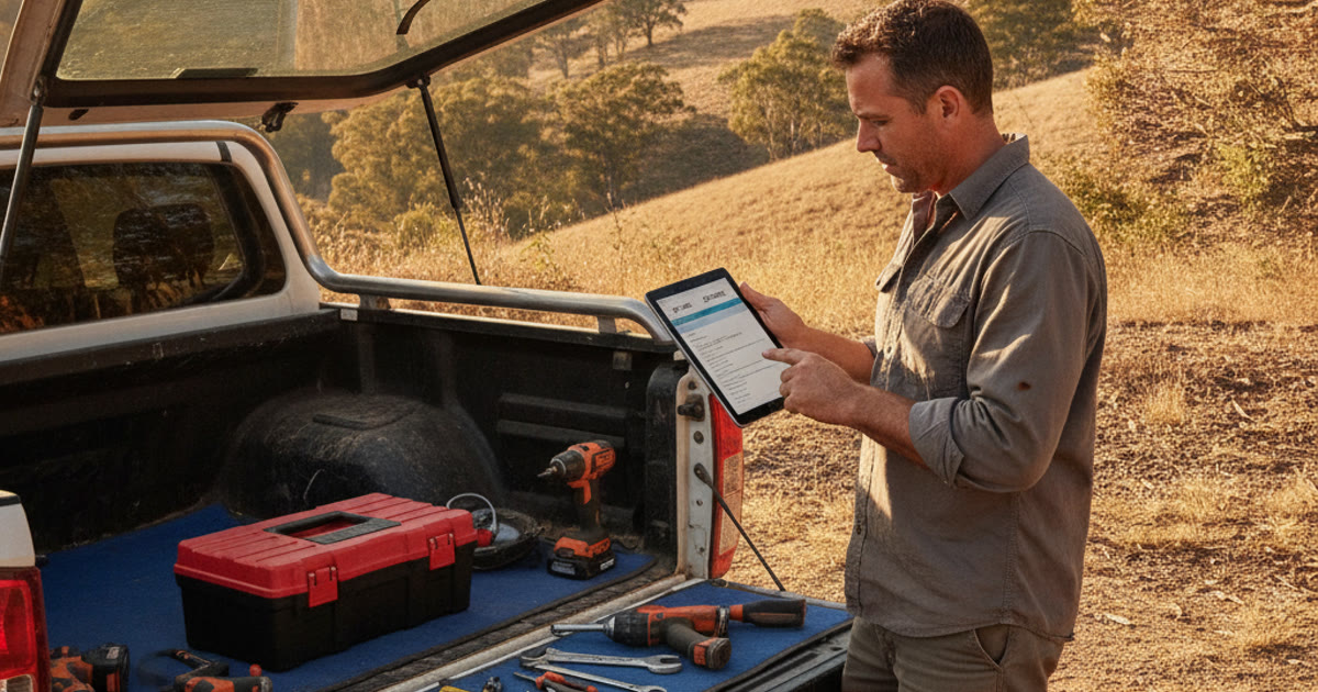 Tradie quote template for Australia
